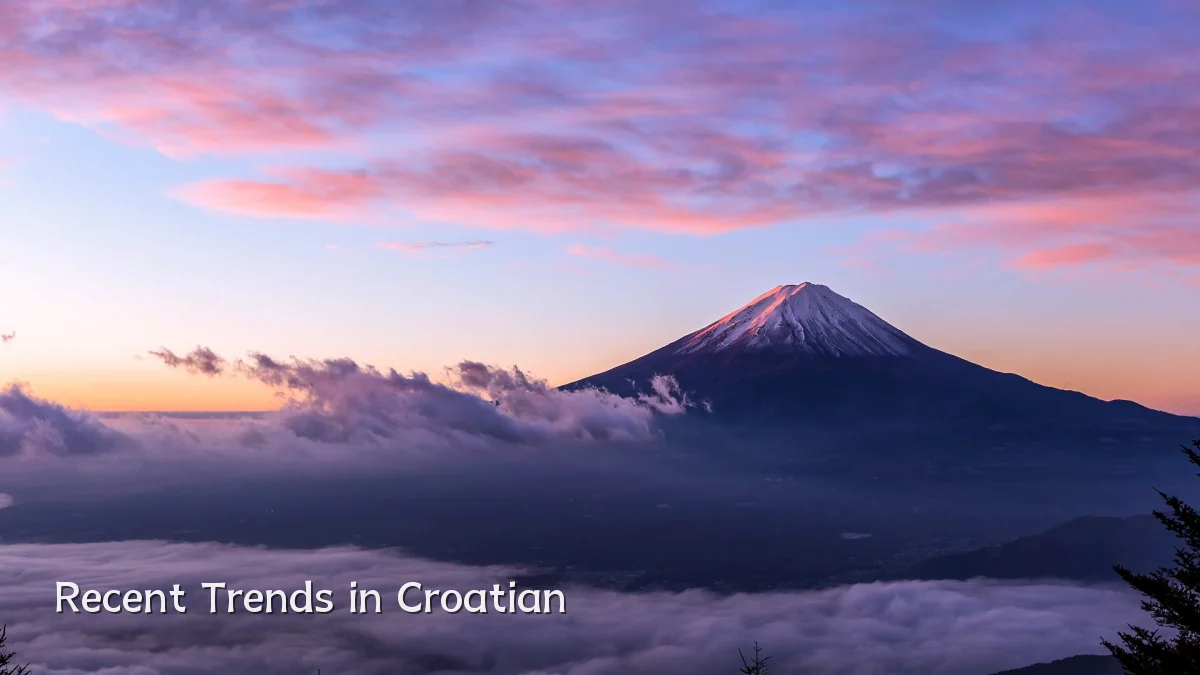 Recent Trends in Croatian